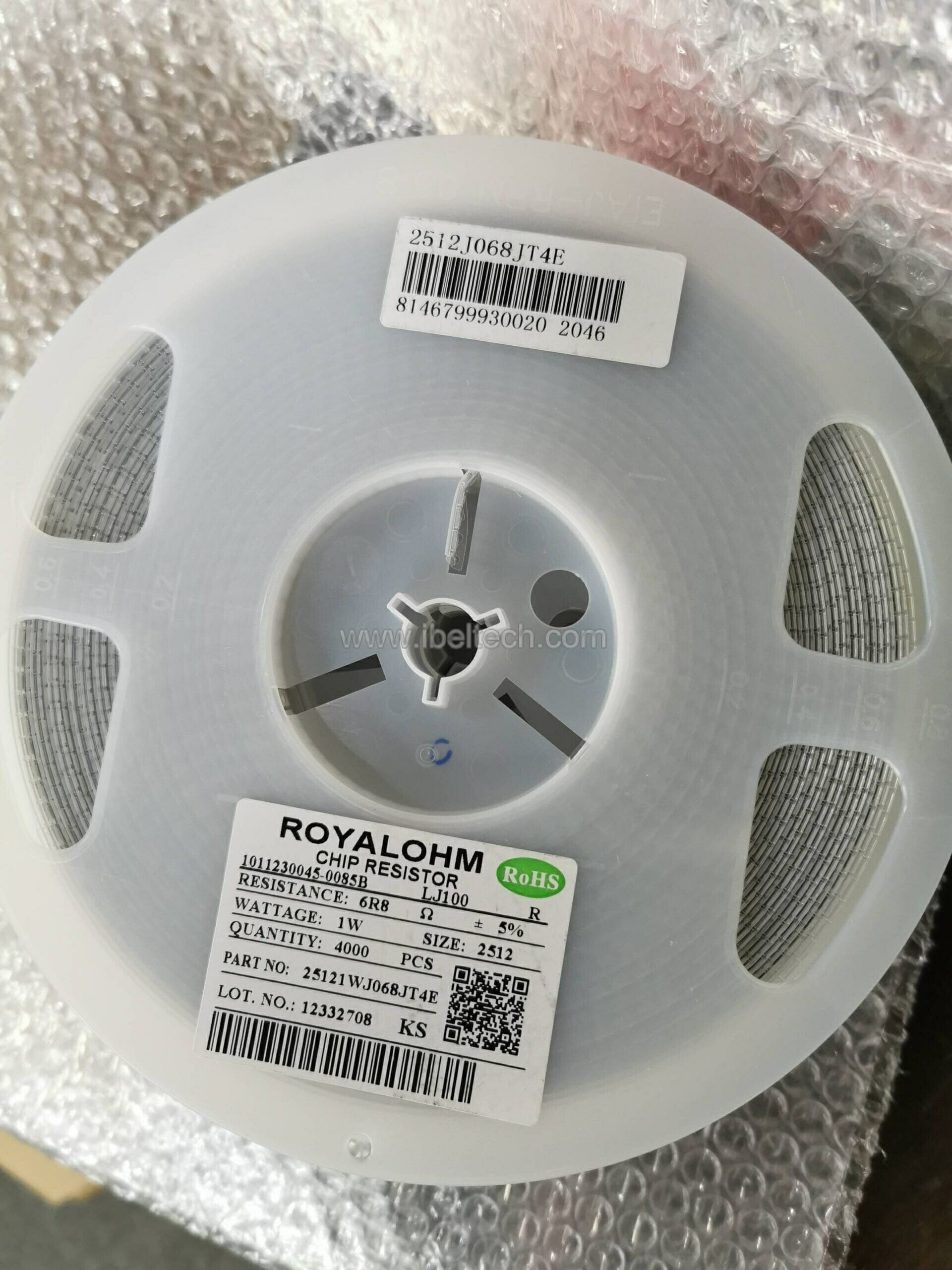 2512 5% 2.0R 1W / RJ2512-2R0-HS / 25121WJ020JT4E