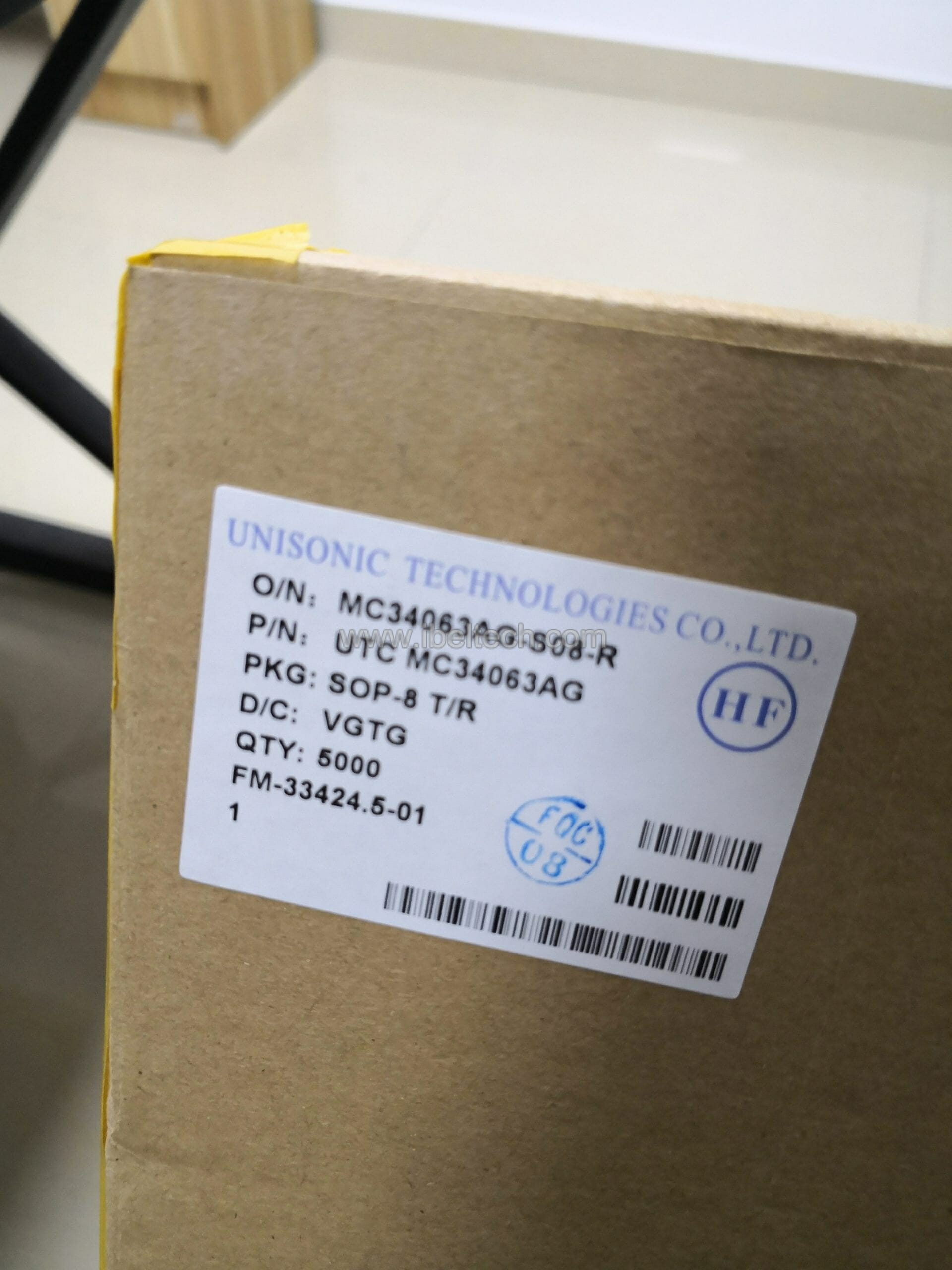UTC MC34063AG dc-dc converter